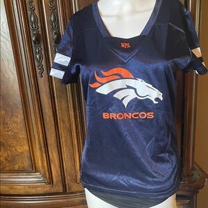 NFL Women's Denver Broncos Navy Blue Jersey